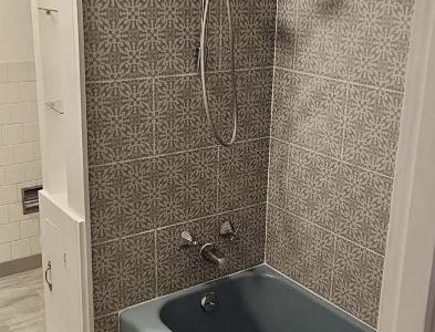 Bathtub Shower Tile Installation