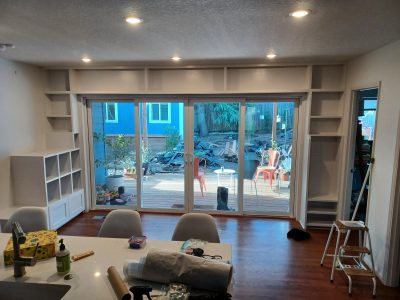 Built In Shelf Addition Installation