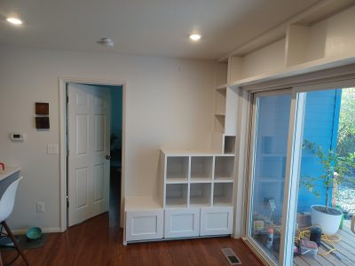 Built In Shelf Addition Painting Services