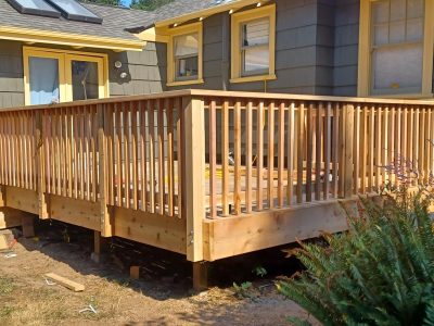 Cedar Deck Carpentry