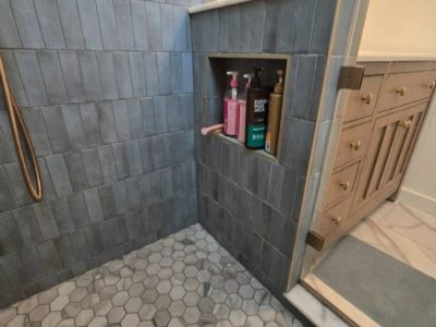 New Bathroom Tiles